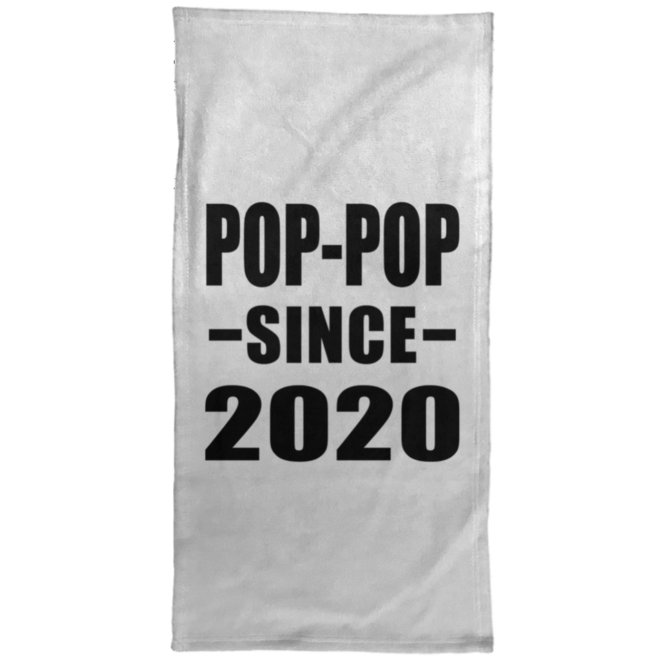 Pop-Pop Since 2020 - Hand Towel