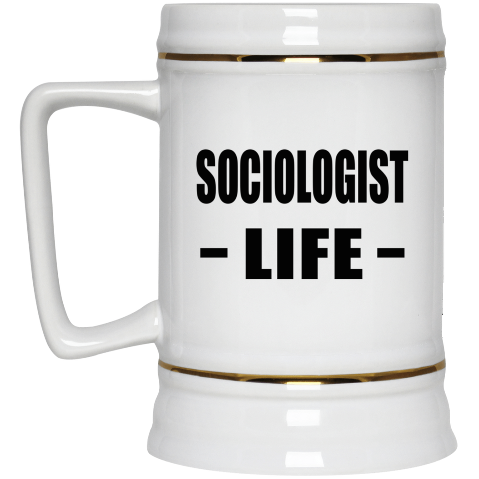 Sociologist Life - Beer Stein