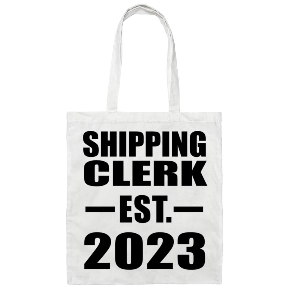 Shipping Clerk Established EST. 2023 - Tote Bag White