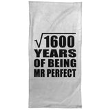 40th Anniversary Square Root of 1600 Years of Mr Perfect - Hand Towel