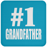 Number One #1 Grandfather - Drink Coaster