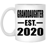 Granddaughter Established EST. 2020 - 11oz Coffee Mug