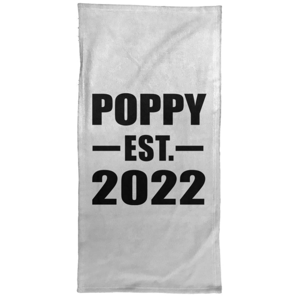 Poppy Established EST. 2022 - Hand Towel