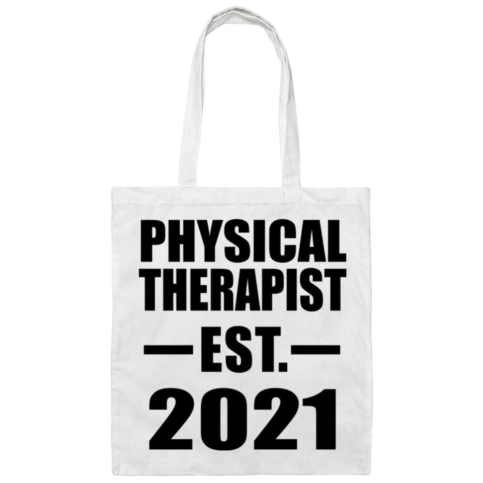 Physical Therapist Established EST. 2021 - Tote Bag White