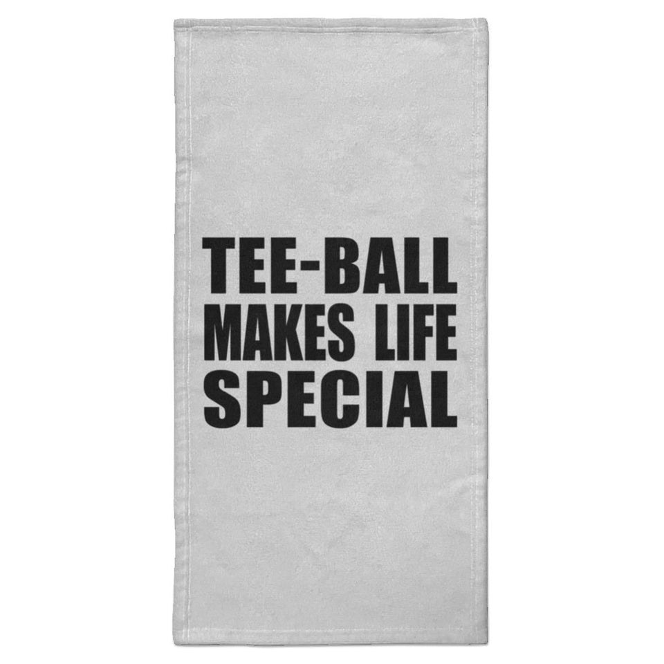 Tee-Ball Makes Life Special - Hand Towel