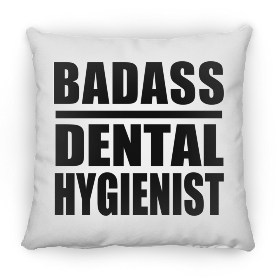Badass Dental Hygienist - Throw Pillow