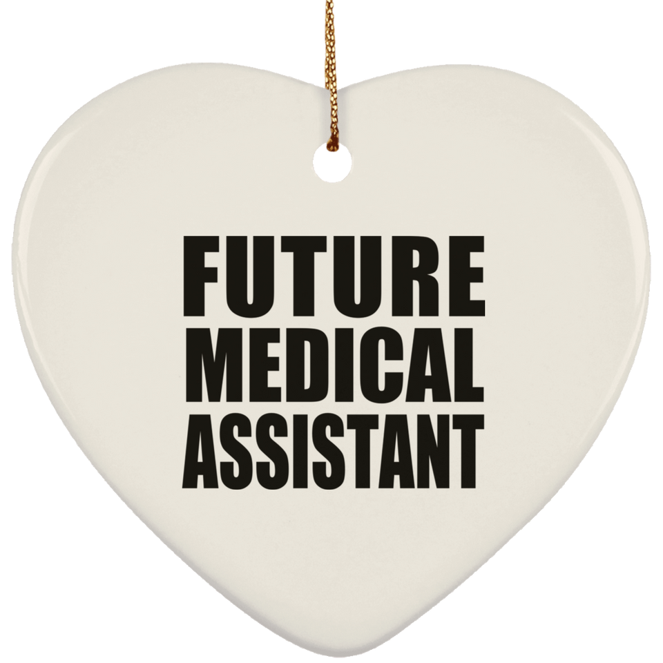 Future Medical Assistant - Heart Ornament