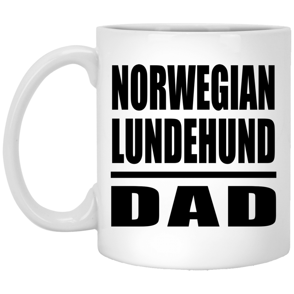 Norwegian Lundehund Dad - 11oz Coffee Mug