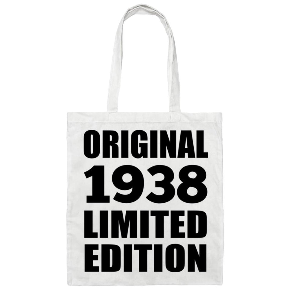 86th Birthday Original 1938 Limited Edition - Tote Bag White