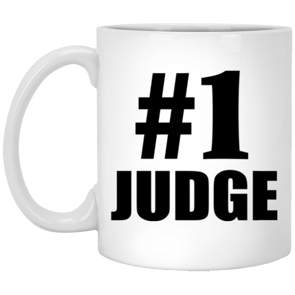 Number One #1 Judge - 11 Oz Coffee Mug