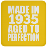 89th Birthday Made In 1935 Aged to Perfection - Drink Coaster