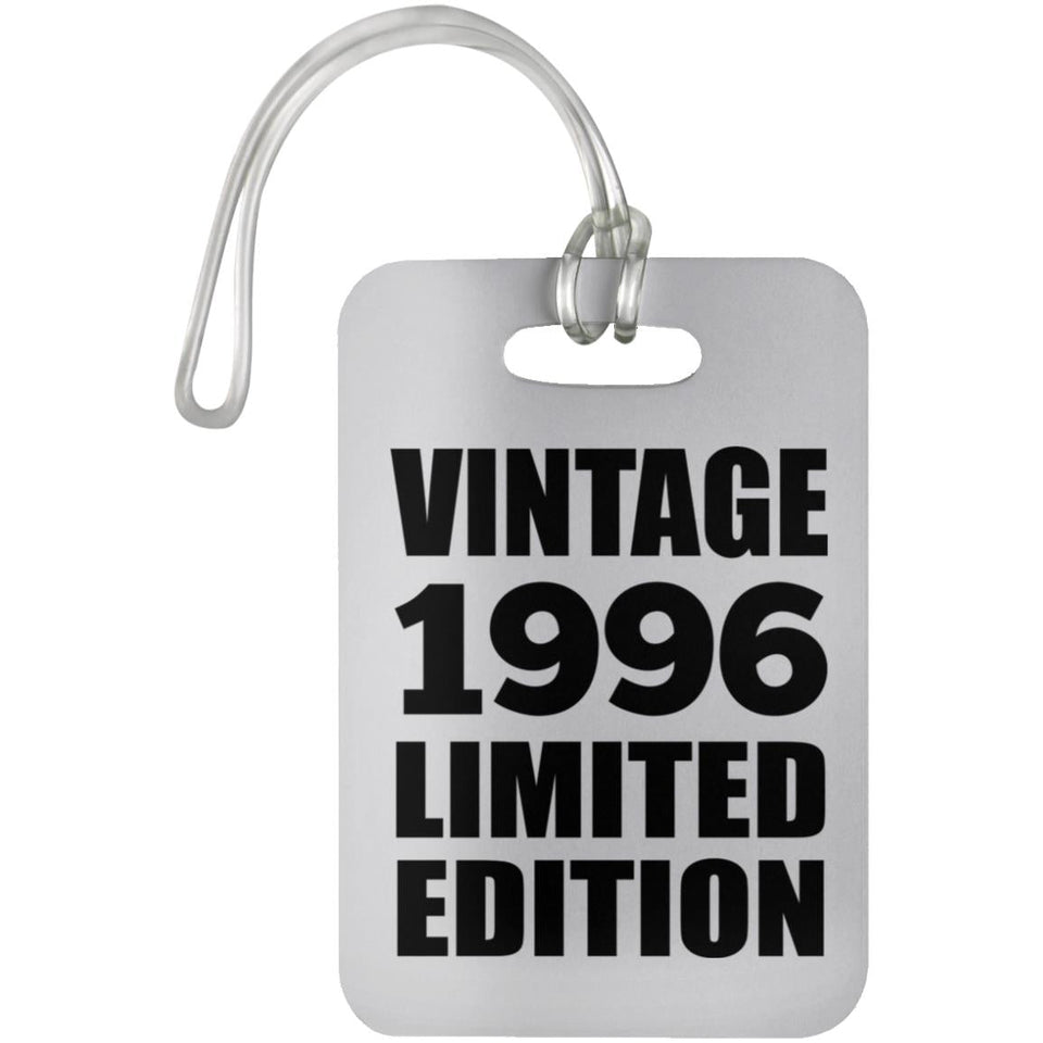 28th Birthday Vintage 1996 Limited Edition - Luggage Bag Tag
