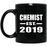 Chemist Established EST. 2019 - 11oz Coffee Mug Black
