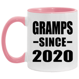 Gramps Since 2020 - 11oz Accent Mug Pink