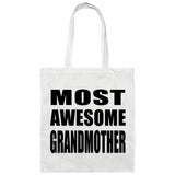 Most Awesome Grandmother - Tote Bag White