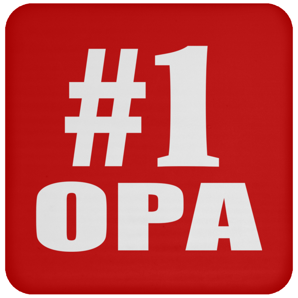 Number One #1 Opa - Drink Coaster