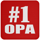 Number One #1 Opa - Drink Coaster