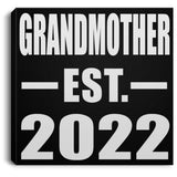 Grandmother Established EST. 2022 - Canvas Square