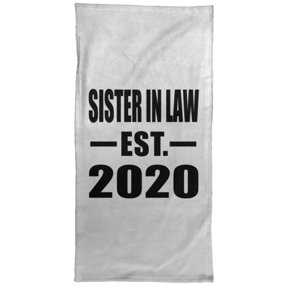 Sister In Law Established EST. 2020 - Hand Towel