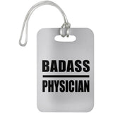 Badass Physician - Luggage Bag Tag