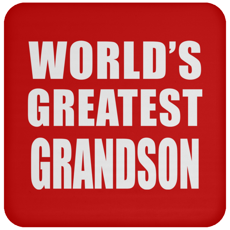 World's Greatest Grandson - Drink Coaster