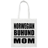 Norwegian Buhund Mom - Tote Bag White