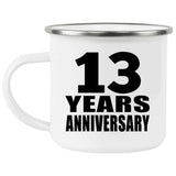13th Anniversary 13 Years - 12oz Camping Mug