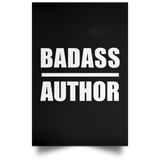 Badass Author - Poster Portrait