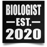 Biologist Established EST. 2020 - Poster Square
