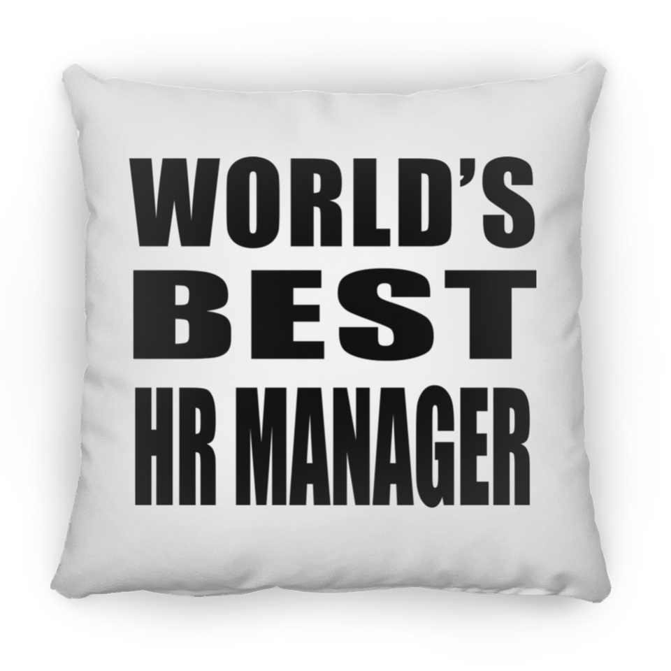 World's Best Hr Manager - Throw Pillow