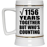 34th Anniversary Square Root of 1156 Years Who's Counting - Beer Stein