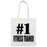 Number One #1 Fitness Trainer - Tote Bag White