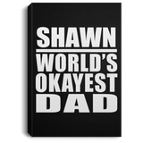 Shawn World's Okayest Dad - Canvas Portrait