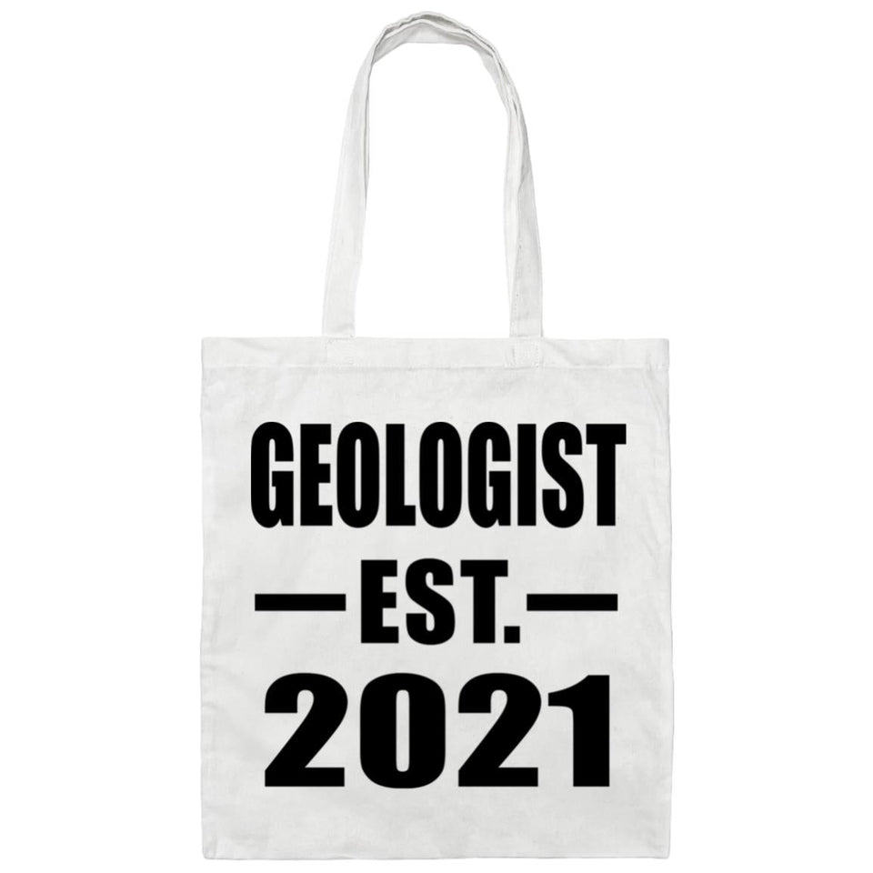Geologist Established EST. 2021 - Tote Bag White