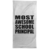 Most Awesome School Principal - Hand Towel