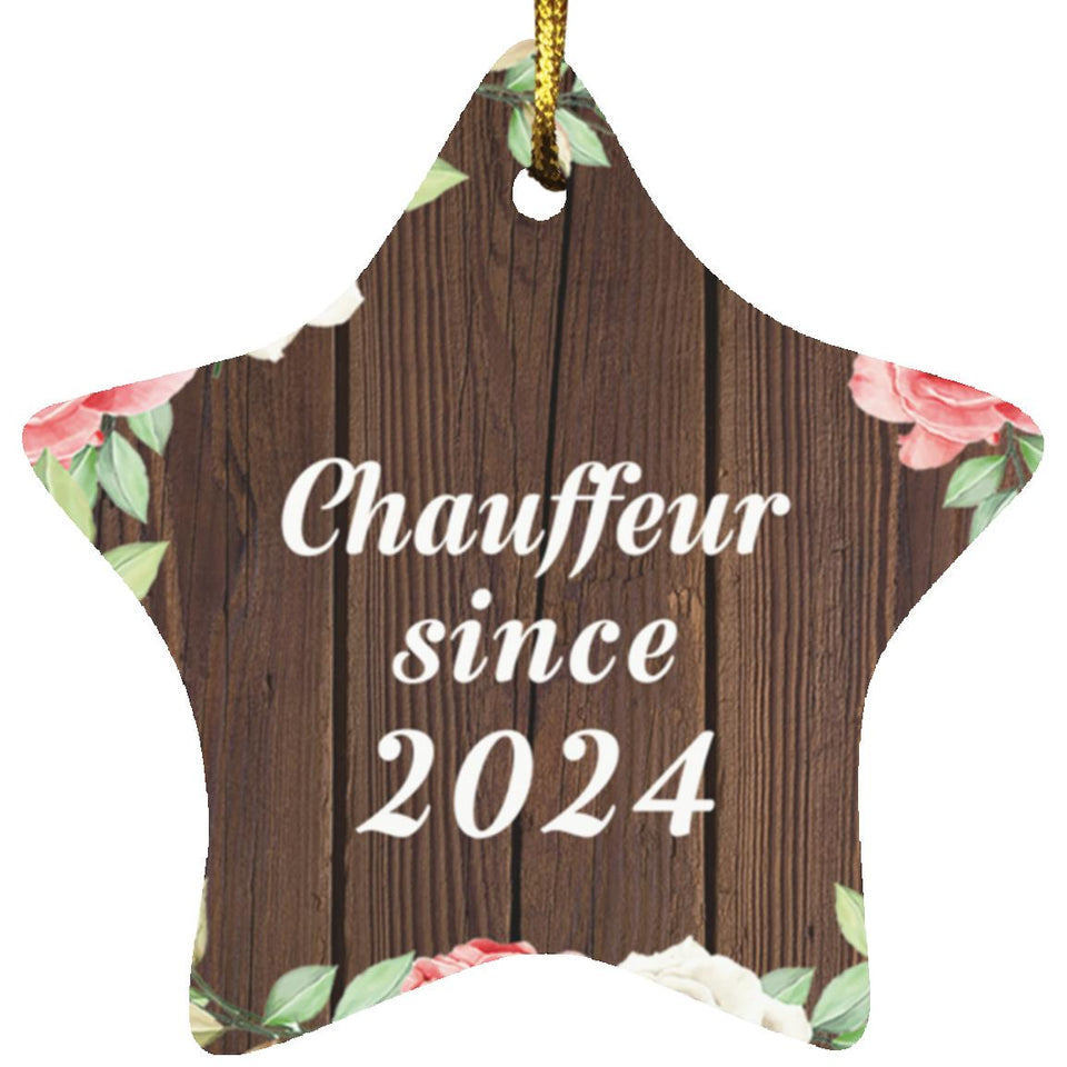 Chauffeur Since 2024 - Star Ornament A