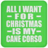 All I Want For Christmas Is My Cane Corso - Coaster