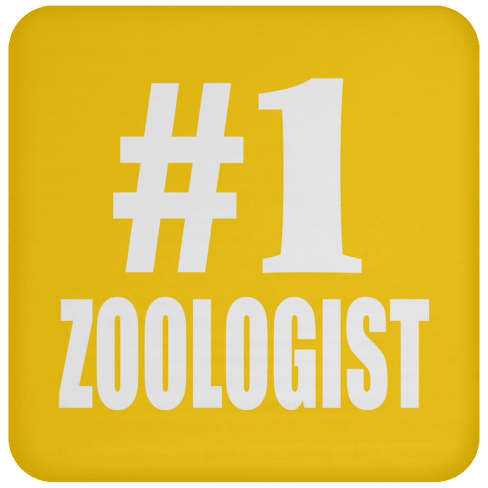 Number One #1 Zoologist - Drink Coaster
