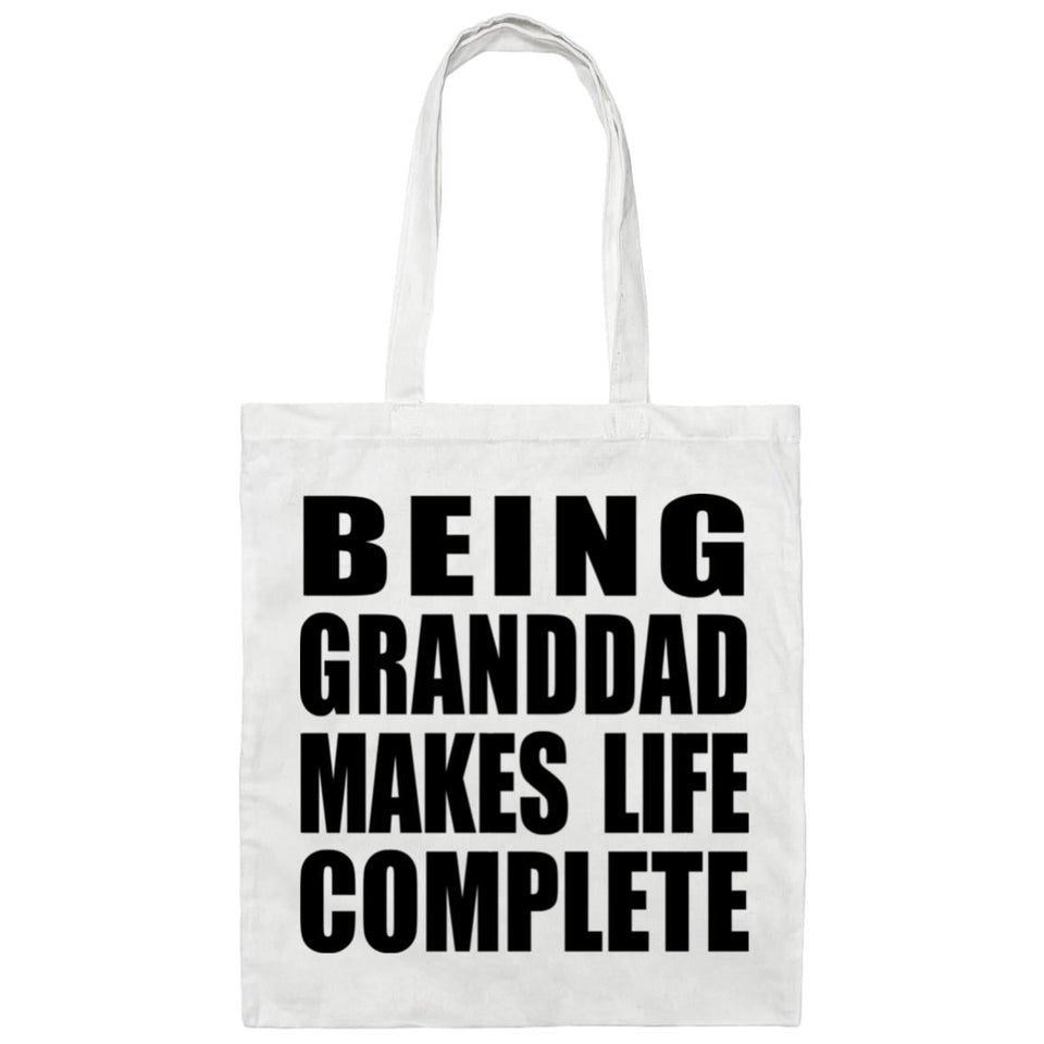 Being Granddad Makes Life Complete - Tote Bag White
