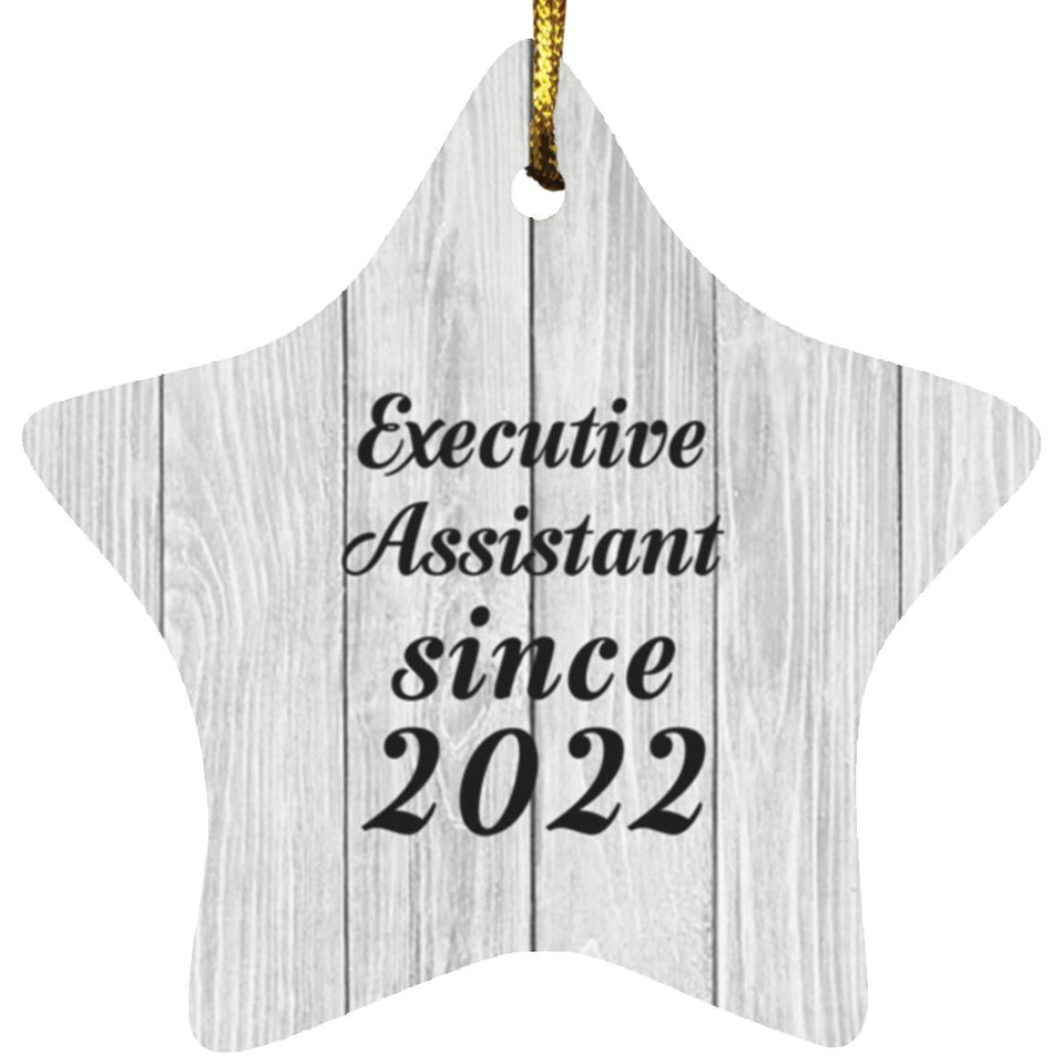 Executive Assistant Since 2022 - Star Ornament F