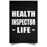 Health Inspector Life - Poster Portrait
