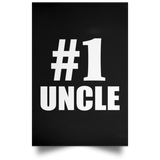 Number One #1 Uncle - Poster Portrait