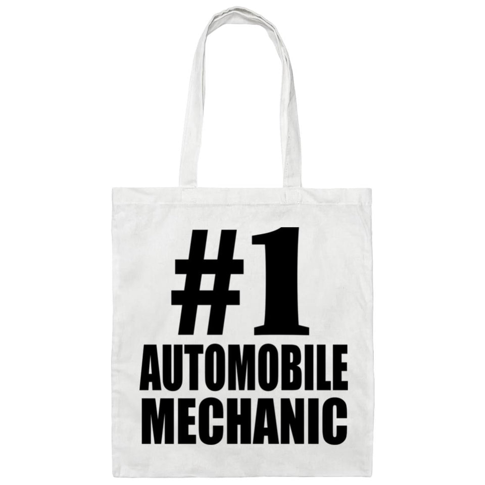 Number One #1 Automobile Mechanic - Tote Bag White