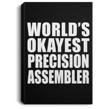 World's Okayest Precision Assembler - Canvas Portrait