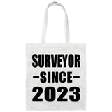 Surveyor Since 2023 - Tote Bag White