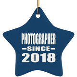 Photographer Since 2018 - Star Ornament