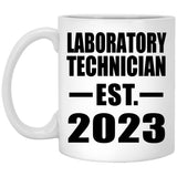 Laboratory Technician Established EST. 2023 - 11oz Coffee Mug