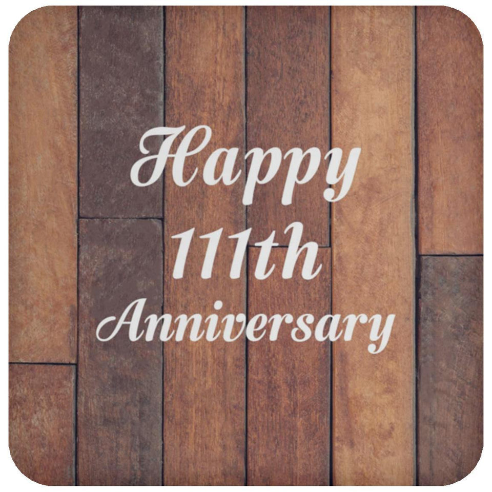 Happy 111th Anniversary - Drink Coaster E