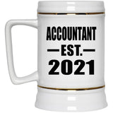 Accountant Established EST. 2021 - Beer Stein