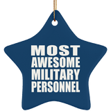 Most Awesome Military Personnel - Star Ornament
